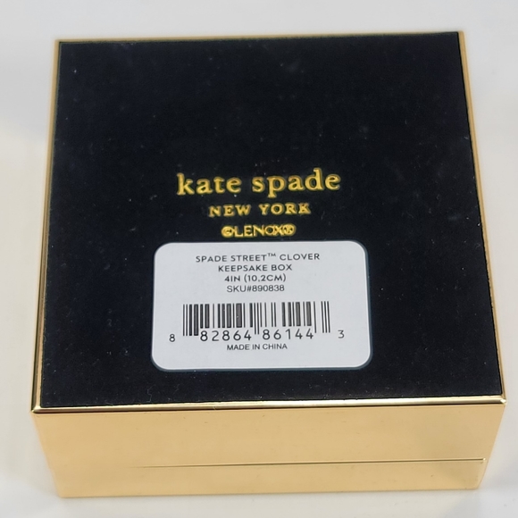 Kate Spade Street Clover Keepsake Box - Sold out everywhere - Picture 3 of 5